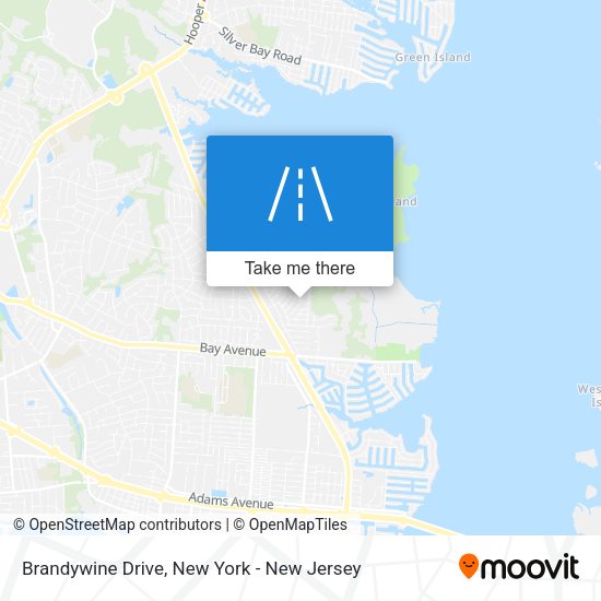 Mapa de Brandywine Drive