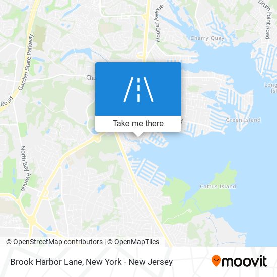 Mapa de Brook Harbor Lane