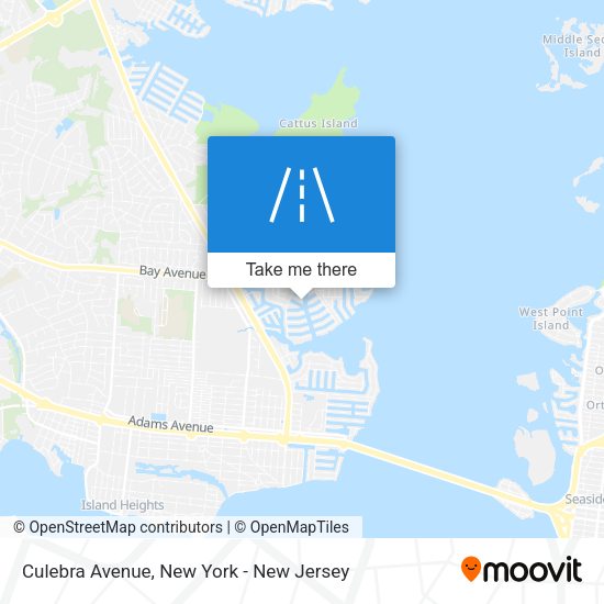 Mapa de Culebra Avenue