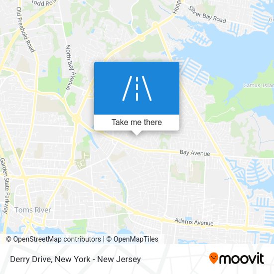 Derry Drive map