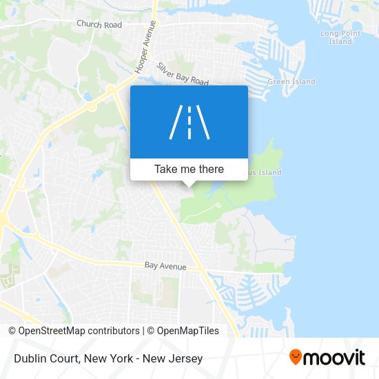 Mapa de Dublin Court