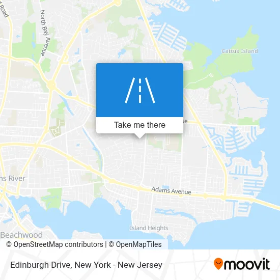 Edinburgh Drive map