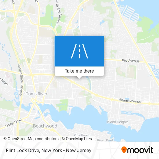 Flint Lock Drive map