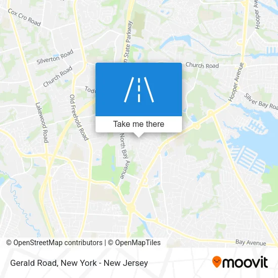 Gerald Road map