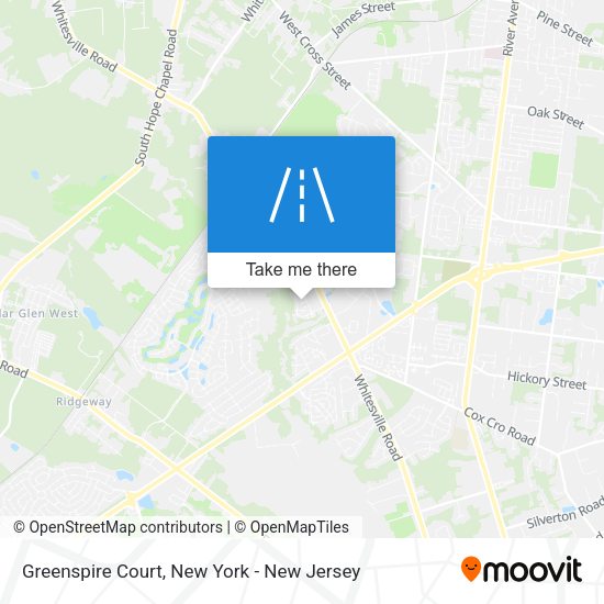 Mapa de Greenspire Court