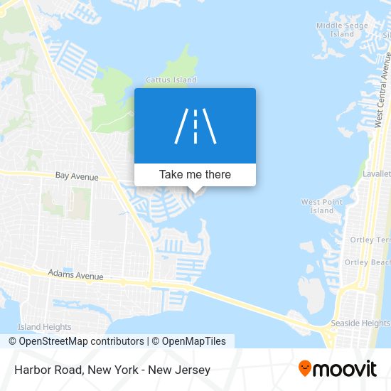 Harbor Road map