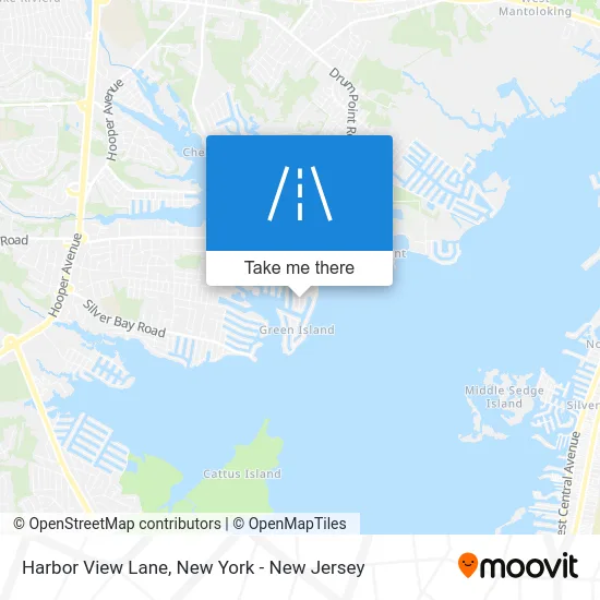 Harbor View Lane map