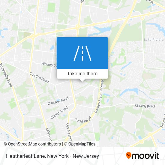 Mapa de Heatherleaf Lane
