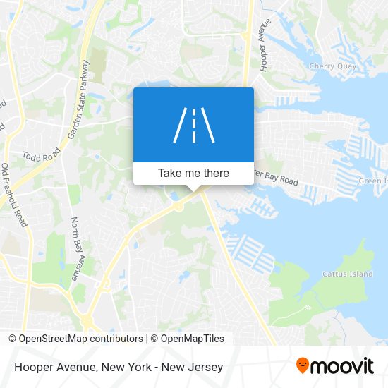Mapa de Hooper Avenue
