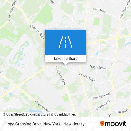 Hope Crossing Drive map