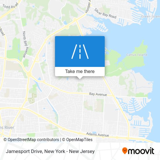 Jamesport Drive map