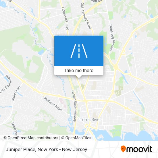 Mapa de Juniper Place