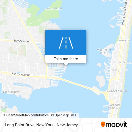 Long Point Drive map