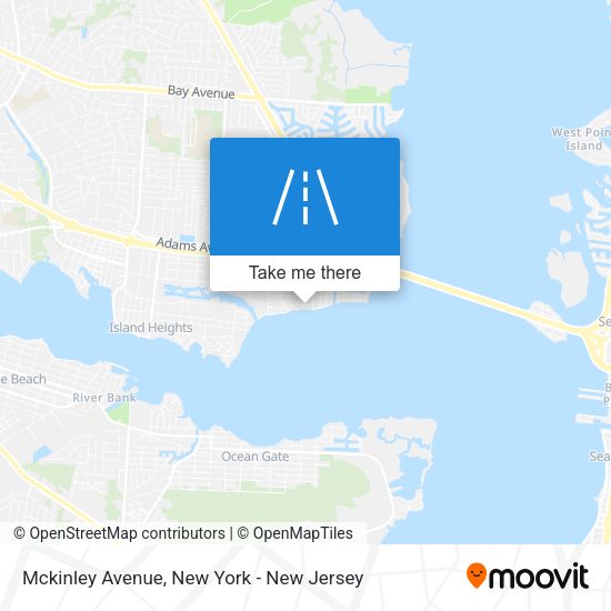 Mapa de Mckinley Avenue