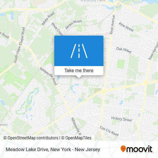 Meadow Lake Drive map