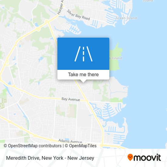 Mapa de Meredith Drive