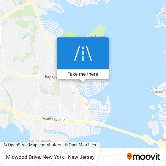 Mapa de Midwood Drive