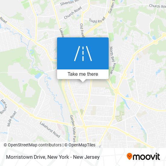 Mapa de Morristown Drive