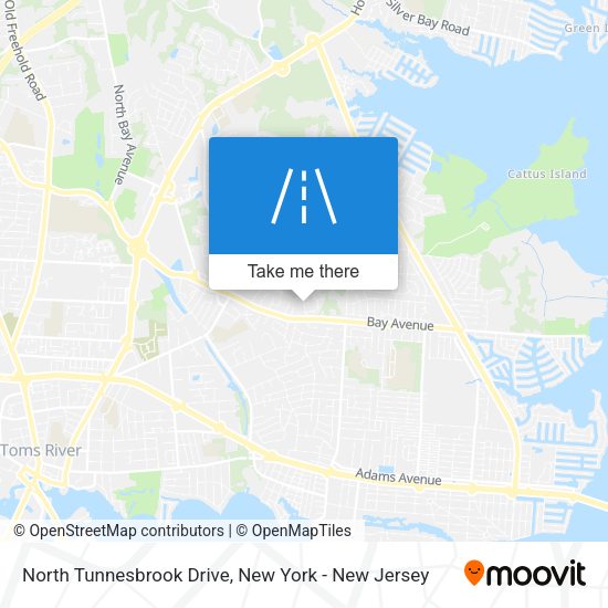 Mapa de North Tunnesbrook Drive