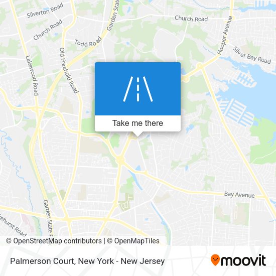Mapa de Palmerson Court