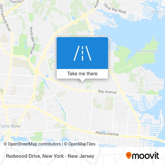 Mapa de Redwood Drive