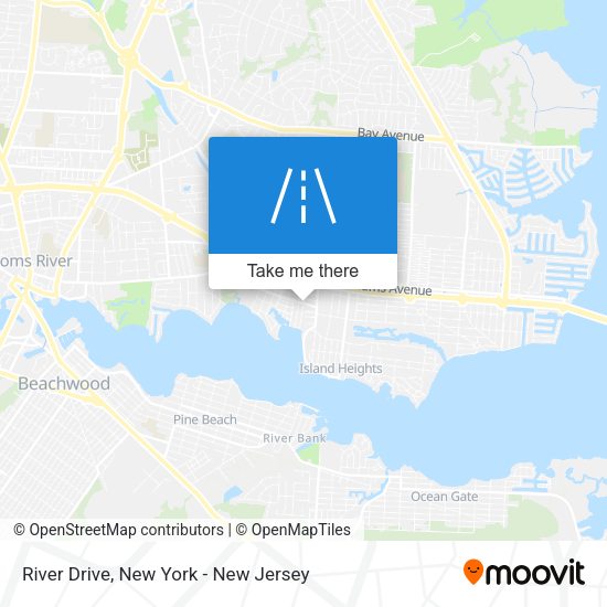 Mapa de River Drive