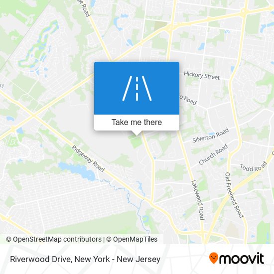 Riverwood Drive map