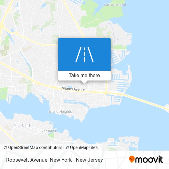 Roosevelt Avenue map