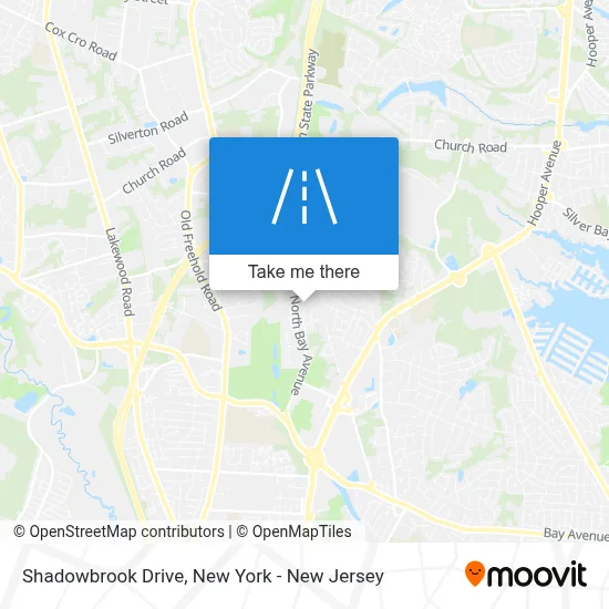 Shadowbrook Drive map