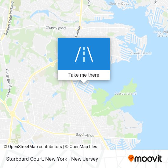 Mapa de Starboard Court