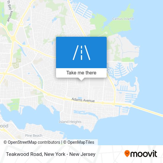 Mapa de Teakwood Road