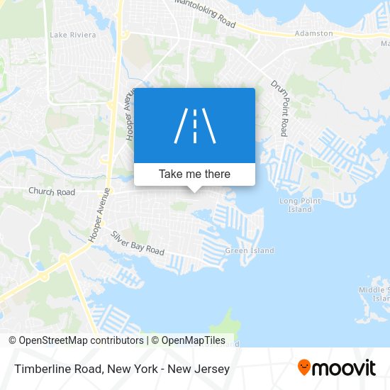 Mapa de Timberline Road