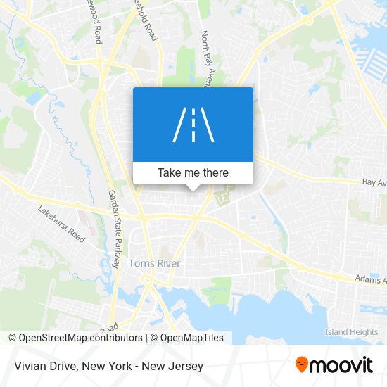 Mapa de Vivian Drive