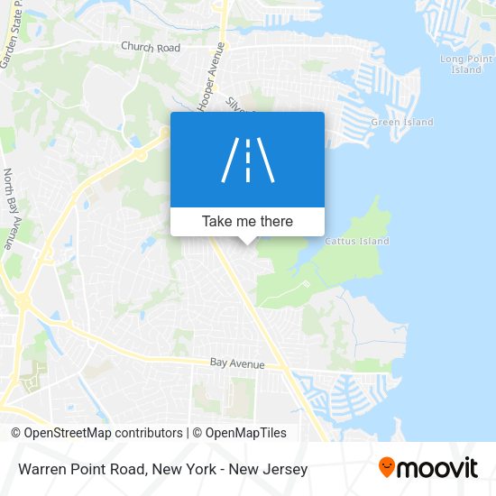 Mapa de Warren Point Road