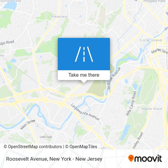 Roosevelt Avenue map