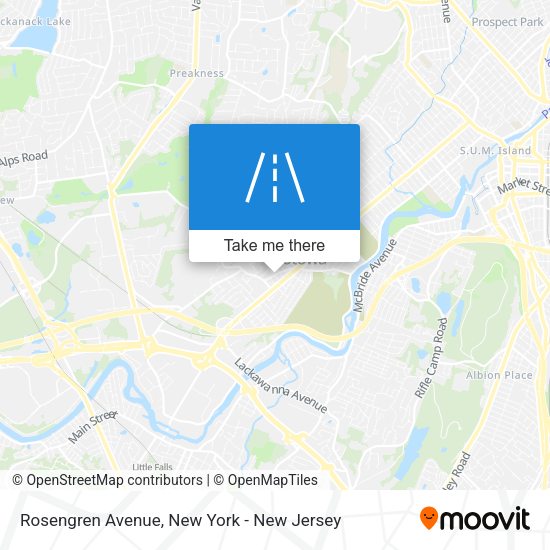 Mapa de Rosengren Avenue