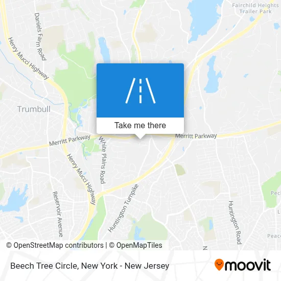 Beech Tree Circle map