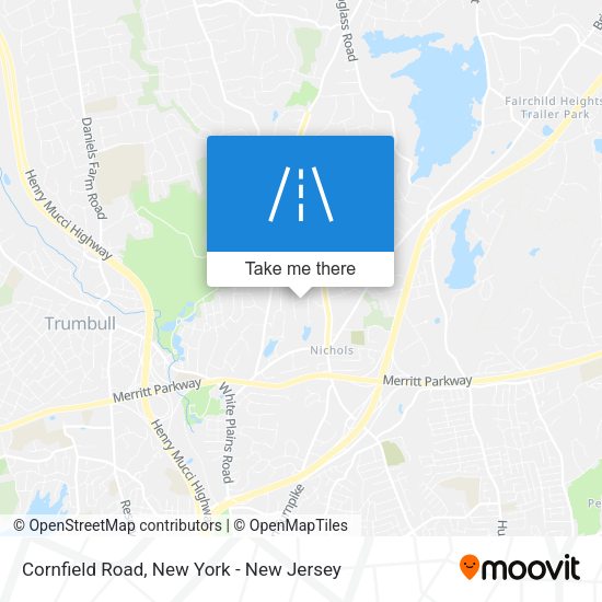 Mapa de Cornfield Road