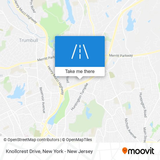 Knollcrest Drive map