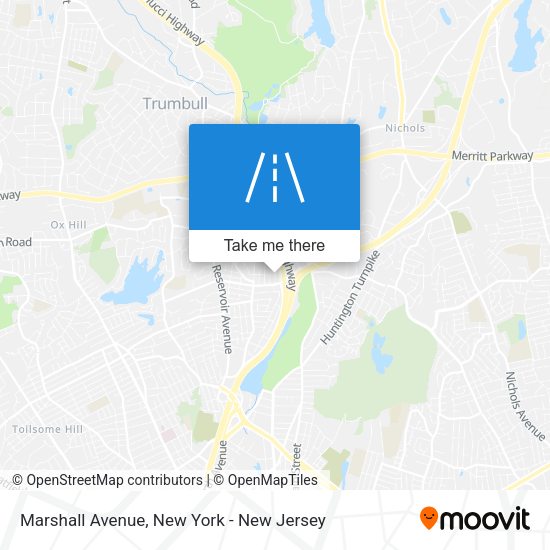Mapa de Marshall Avenue