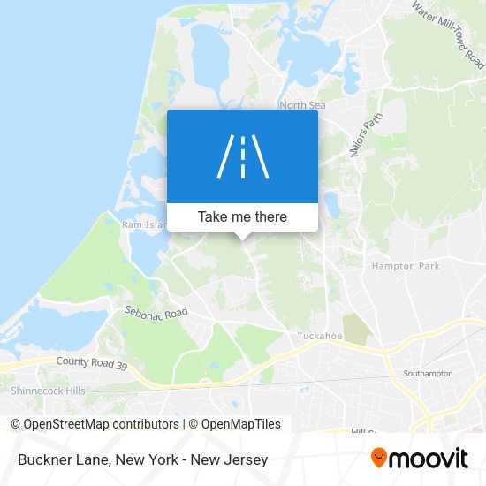 Mapa de Buckner Lane
