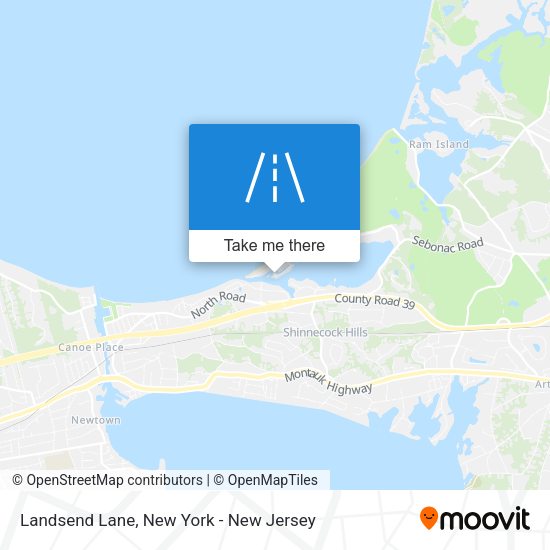 Mapa de Landsend Lane
