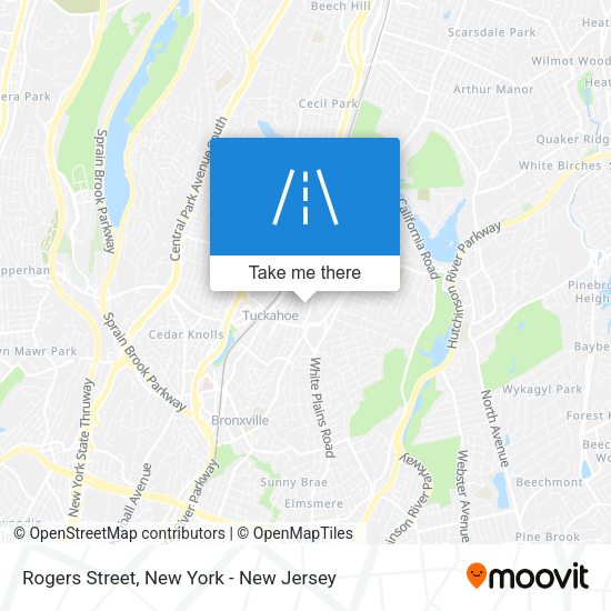 Mapa de Rogers Street