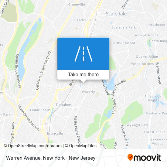 Mapa de Warren Avenue