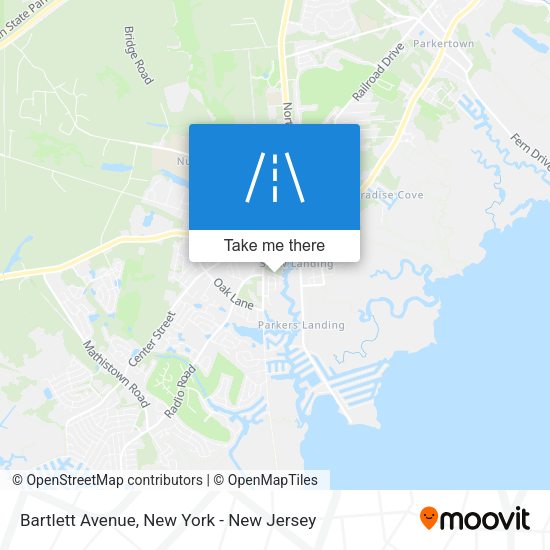 Mapa de Bartlett Avenue