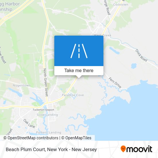 Beach Plum Court map