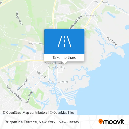 Brigantine Terrace map
