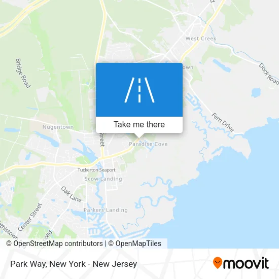 Mapa de Park Way