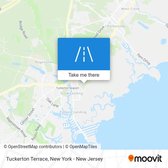 Tuckerton Terrace map