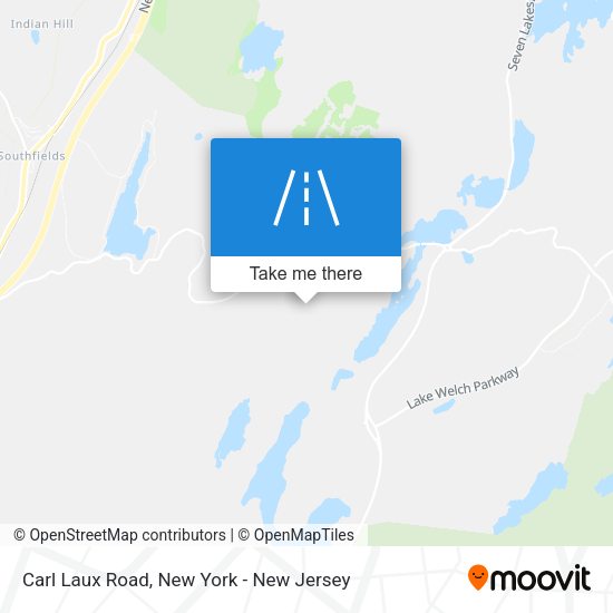 Mapa de Carl Laux Road